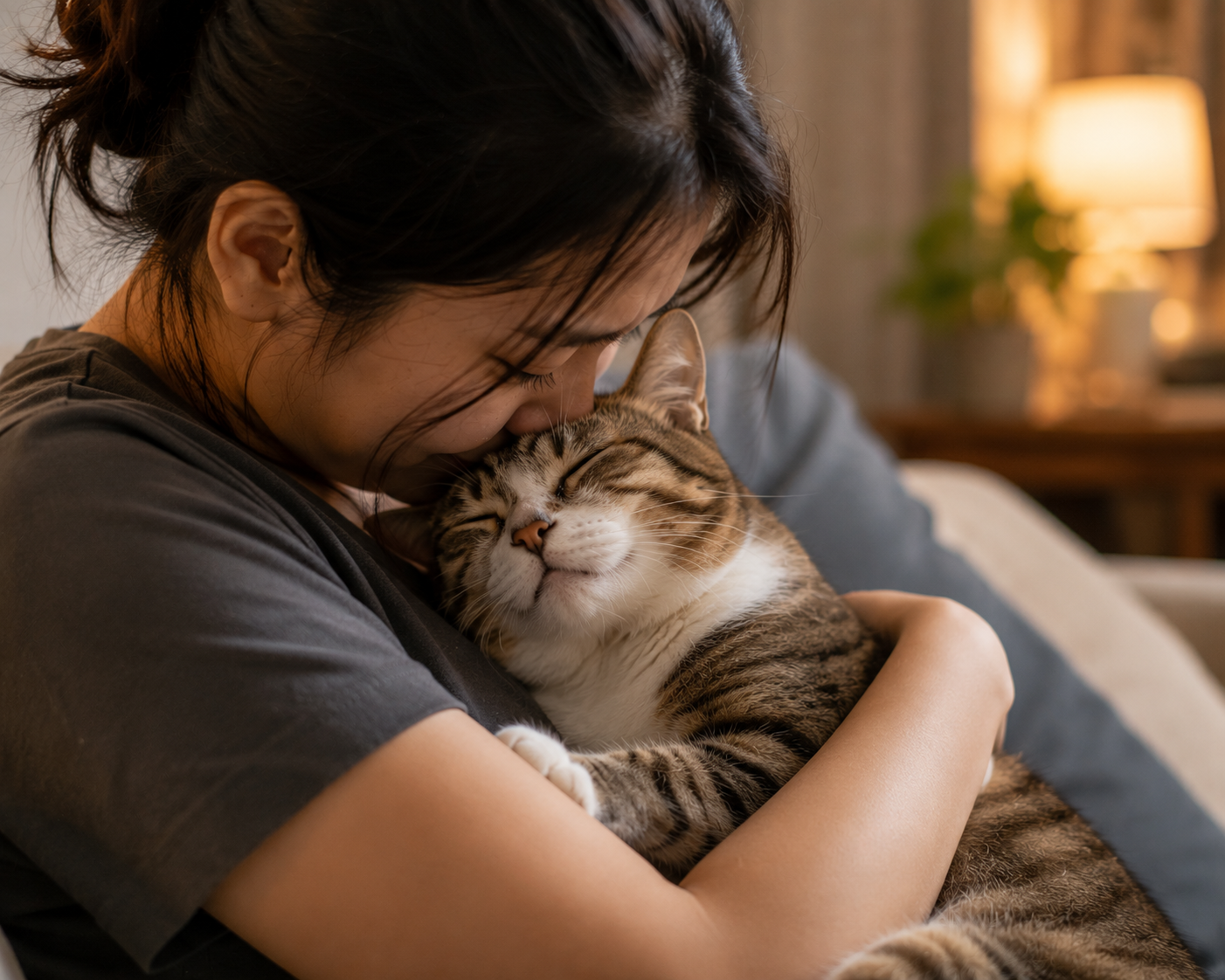 Alasan Kenapa Kucing Suka Menempelkan Jidatnya ke Wajahmu